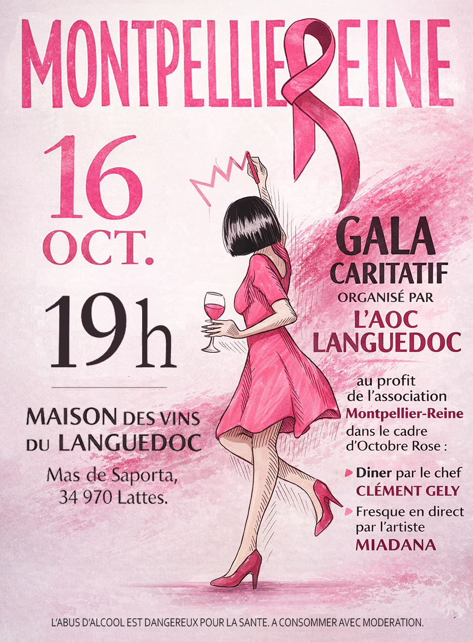 Affiche Montpellier Reine