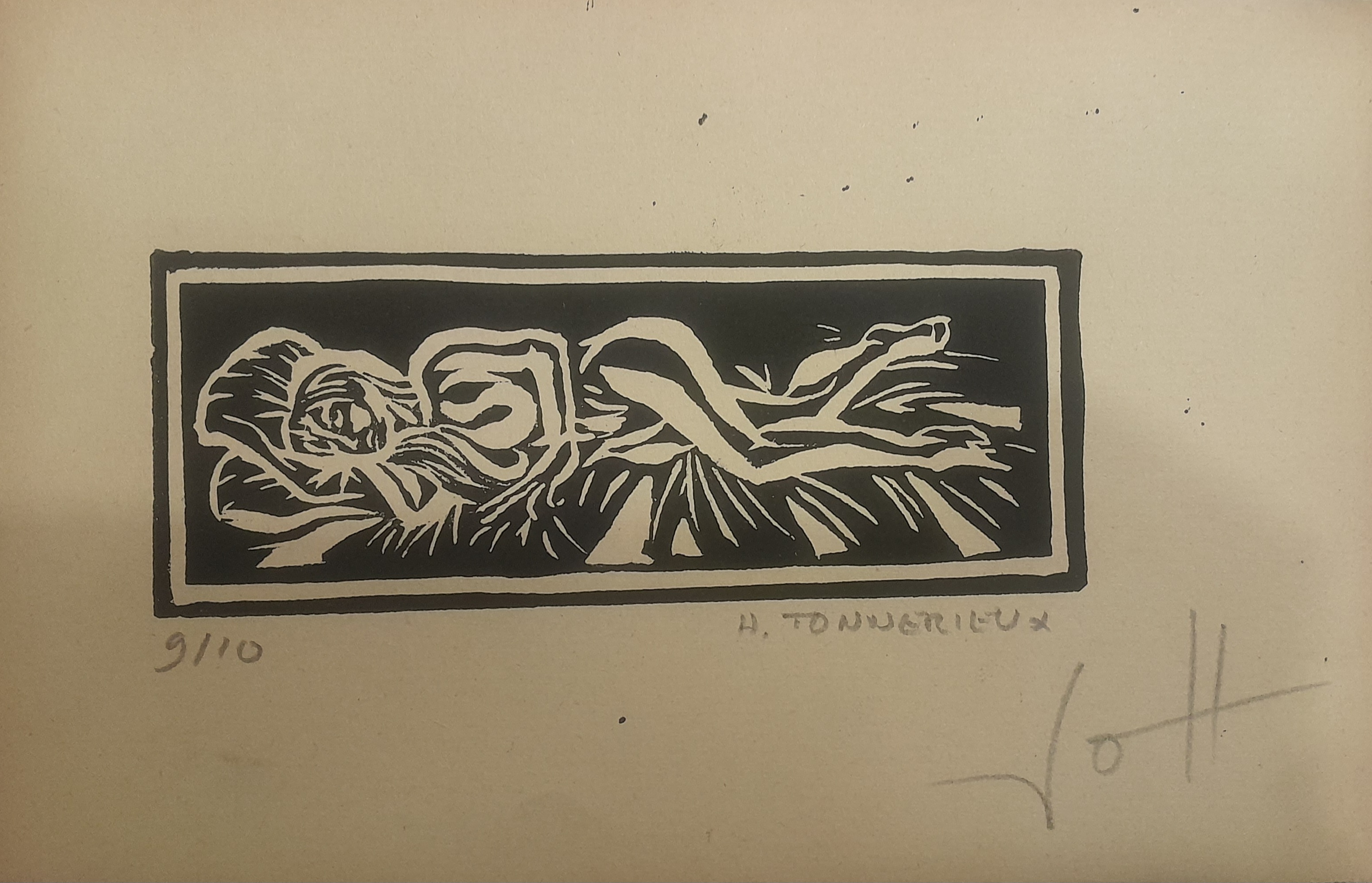 Linogravure I