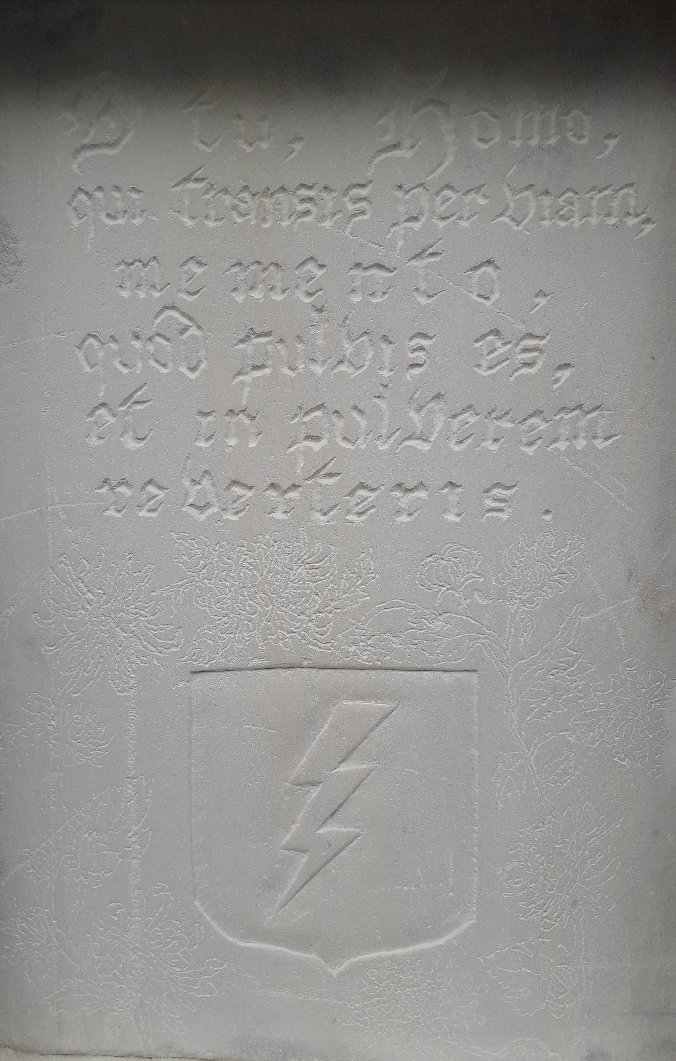 Inscription nécropole